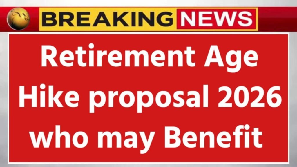 Retirement Age Proposal