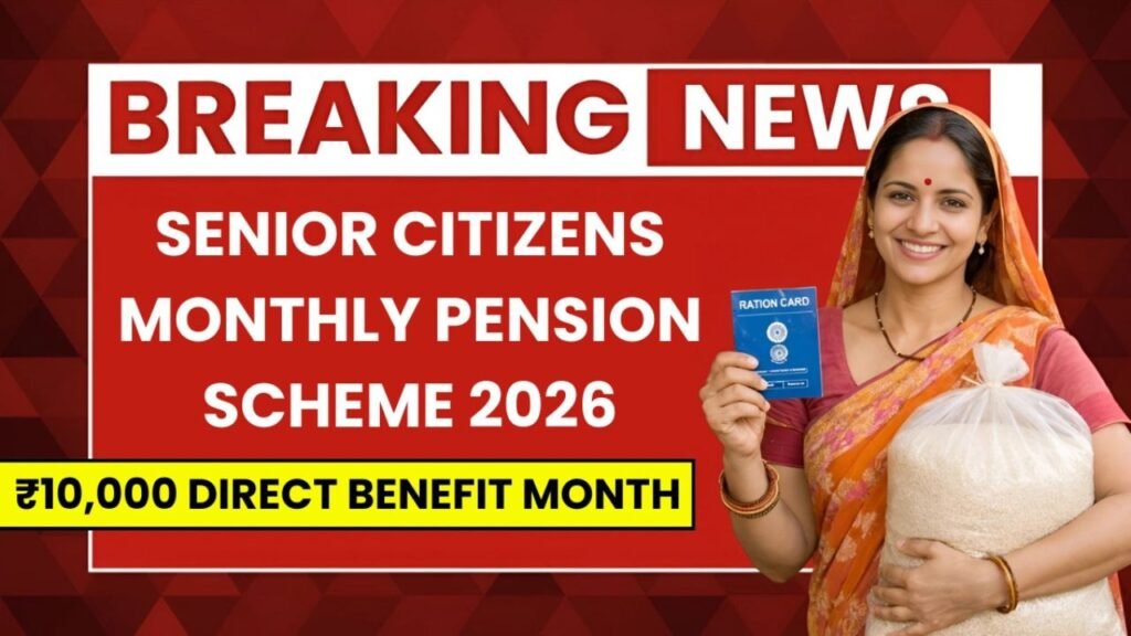 Senior Citizens Monthly Pension Scheme 2026