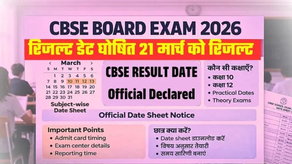 CBSE Board Result 2026