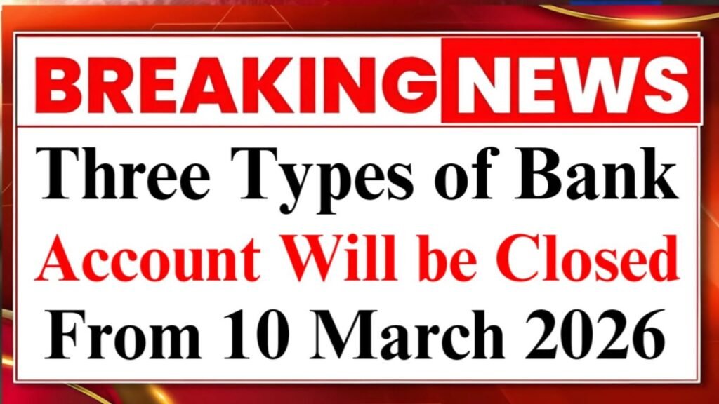 Three Types of Bank Accounts